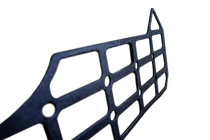 Toyota Tacoma Molle Panel - Center Console - Fishbone Offroad - FB25312 - Black textured powder coat - `16-`27